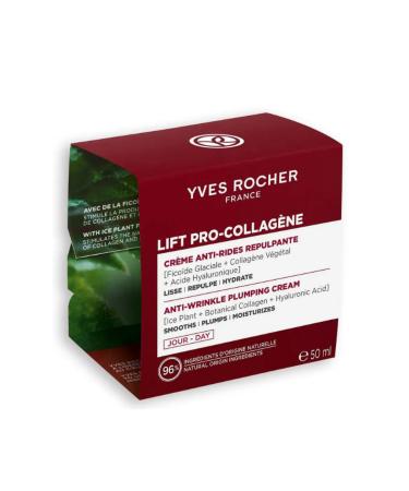 Yves Rocher NEW - SMOOTHING PLUMBING MOISTURIZING COLLAGEN DAY CREAM 50ML - Buy Online on GoSupps.com