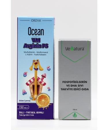 Ocean VM Arginine Multivitamin Multimineral Syrup Containing L Arginine and Phosphatidylserine - Buy Online on GoSupps.com