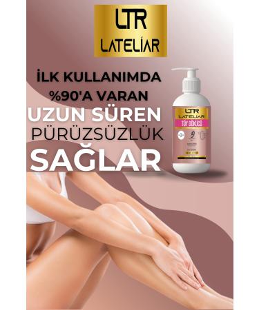 LATELIAR Laser Effective Hair Removal and Hair Reducing Epilation Cream for All Skin Types (SPECIAL FORMULA) 150 ml - Buy Online on GoSupps.com