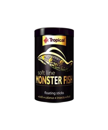 Tropical Softline Monster Fish Stick Large Carnivorous Fish Stick Food 1000 Ml 320 Gr