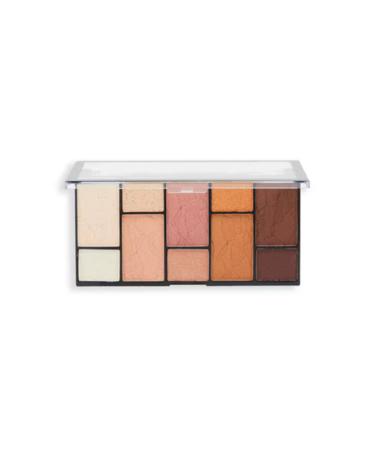 Revolution Reloaded Dimension Neutral Charm Eyeshadow Palette matte