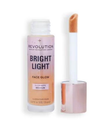 Revolution Bright Light Face Glow 4in1 Luminous Foundation Medium
