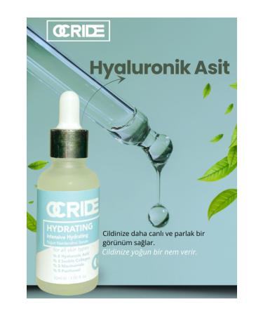 ocride Intensive Moisturizing Hyaluronic Acid Skin Serum 30ml Vegan (2% Hyaluronic Acid) - Buy Online on GoSupps.com