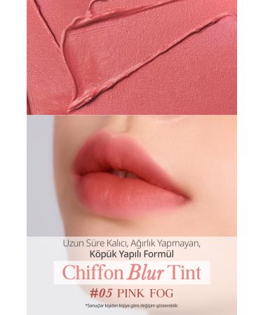 CLIO Smooth and Velvety Textured Natural Looking Tint CLIO Chiffon Blur Tint (05 Pink Fog) - Buy Online on GoSupps.com