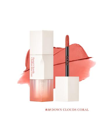 CLIO Smooth and Velvety Textured Natural Looking Tint CLIO Chiffon Blur Tint (10 Dawn Clouds Coral)