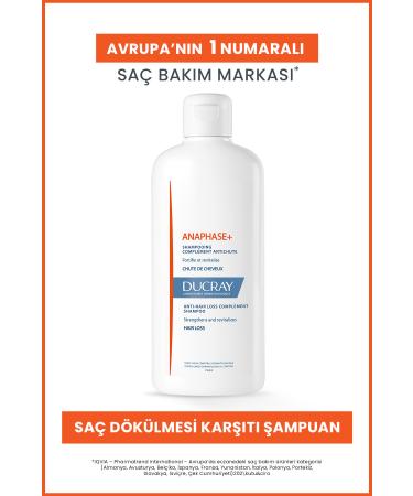 Ducray Anaphase+ Anti Hair Loss Shampoo 400ml
