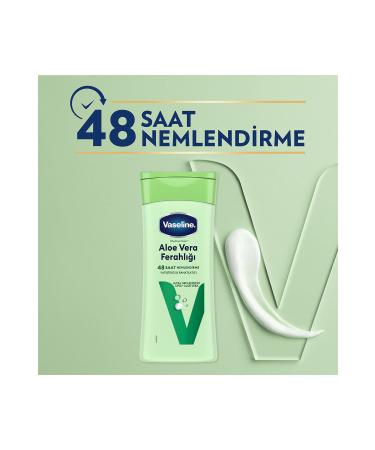 Vaseline Body Lotion Aloe Vera Freshness For Dry Skin 200 ml X2 - Buy Online on GoSupps.com