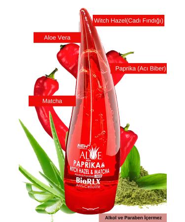 BioRLX Face and Body Gel Paprika Anti-Cellulite Firming Skin Care 250ml - Buy Online on GoSupps.com