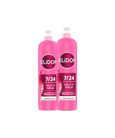Elidor 7/24 Styling Hair Care Cream Strong and Shiny Dry and Dull Hair 240 ml X2 - Buy Online on GoSupps.com