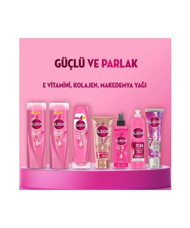 Elidor 7/24 Styling Hair Care Cream Strong and Shiny Dry and Dull Hair 240 ml X2 - Buy Online on GoSupps.com