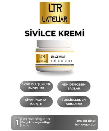 LATELIAR Anti-Acne & Anti-Acne Acne Blackhead & Face Cream 100 ml