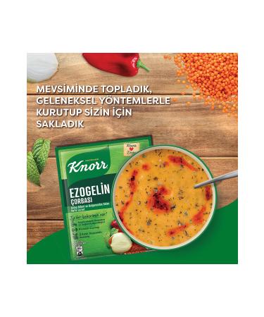 Knorr Ezogelin Soup 74 gr X 12 Pieces - Buy Online on GoSupps.com