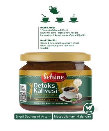 Sehine Detox Chicory Coffee Slimming Weight Loss Helper Diet Form Coffee (60 USES) 150gr - Buy Online on GoSupps.com