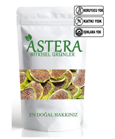 ASTERA 500 Gr Fig Chips (Natural - Preservative-Free - Sugar-Free - Sun Dried - Local Product) Dried Figs