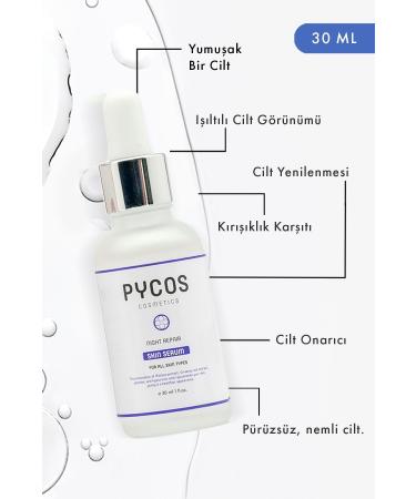 PYCOS COSMETICS Night Repair Night Repair Skin Care Serum 30 ML - Buy Online on GoSupps.com