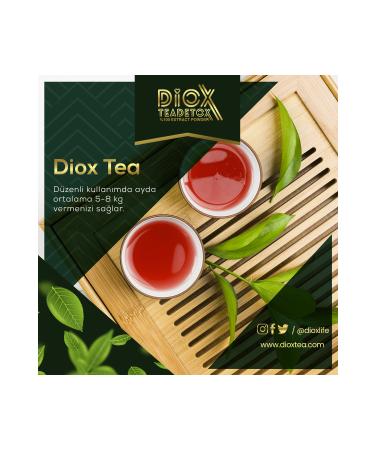 Diox Tea 60 Detox Tea 1 Month Original Package. - Buy Online on GoSupps.com