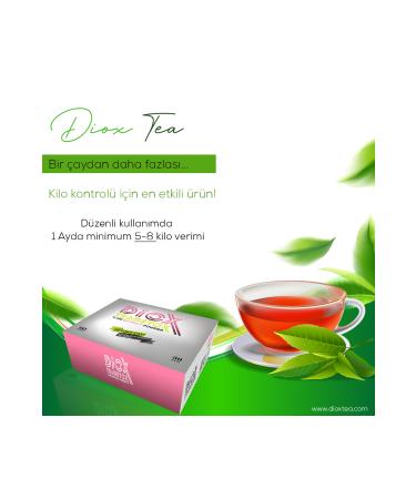 Diox Tea 60 Detox Tea 1 Month Original Package. - Buy Online on GoSupps.com