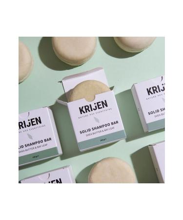 Krijen Shea Butter & Laurel Solid Shampoo 100 gr - Buy Online on GoSupps.com