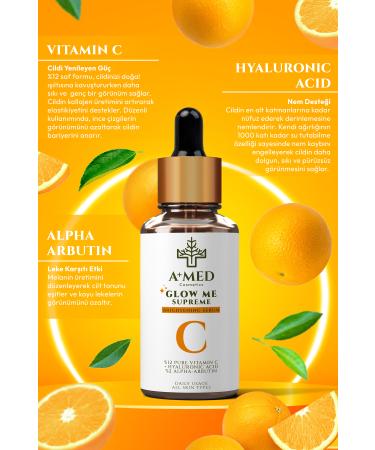A+ Med Cosmetics Brightening and Anti-Spot Alpha Arbutin Skin Care Serum 30 ml (ALPHA ARBUTIN 2% HYALURONIC ACID) - Buy Online on GoSupps.com