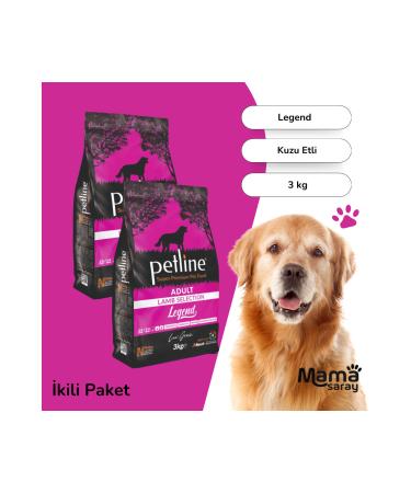 Petline Lamb Adult Dog Food 6kg (2X3KG)-legend - Buy Online on GoSupps.com