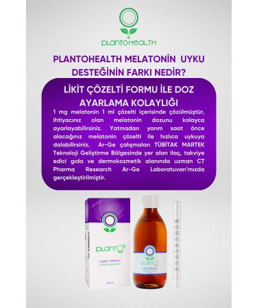 PLANTO Melatonin 1 mg 1 ml Liquid Solution - Buy Online on GoSupps.com