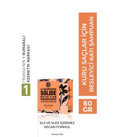 Yves Rocher Nourishing Shampoo For Dry Hair That Gently Cleanses The Hair While Giving Elasticity eleg.2788