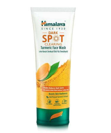 Himalaya Since 1930 Dark Spot Clearing Anti-Blemish Turmeric Face Cleanser 100 ml - Buy Online on GoSupps.com