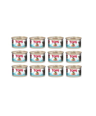 Tomi Salmon Mousse Kitten Canned Food 85 Gr. X 12 Pieces