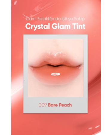 CLIO Non-sticky Intense Shimmer Tint Clio Crystal Glam Tint (09 Bare Peach) - Buy Online on GoSupps.com