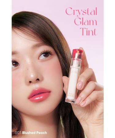 CLIO Non-sticky Intense Shimmer Tint Clio Crystal Glam Tint (03 Blushed Peach) - Buy Online on GoSupps.com
