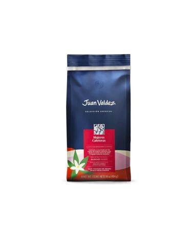 JUAN VALDEZ Woman Coffee Growers Bean Coffee 454gr Medium Roast Colombian Coffee Mujeres Cafeteras - Buy Online on GoSupps.com