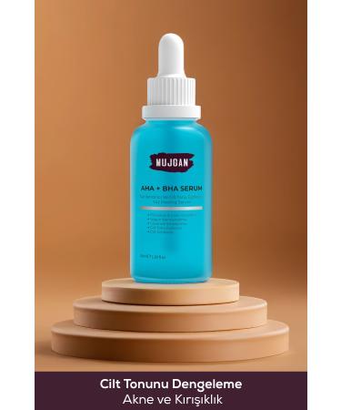 MUJGAN Revitalizing AHA + BHA Serum Skin Renewal and Peeling Serum 50ml - Buy Online on GoSupps.com