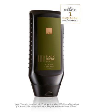Avon Black Suede Rea Hair and Body Shampoo 250ml