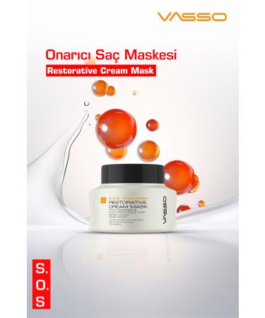 VASSO WOMEN Keratin Emergency Rescue Hair Care Mask for Extremely Damaged Hair 150 ml - Buy Online on GoSupps.com