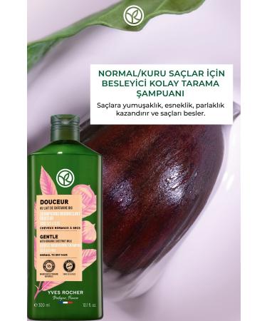 Yves Rocher Hair Strengthening Moisturizing Nourishing Easy Combing Salt-Free Shampoo eleg.2722 - Buy Online on GoSupps.com