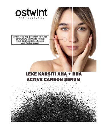 Ostwint Anti-Spot & AHA+BHA Active Carbon Anti-Acne Dead Cell Anti-Aging Anti-Sun Damage Face Serum - Buy Online on GoSupps.com