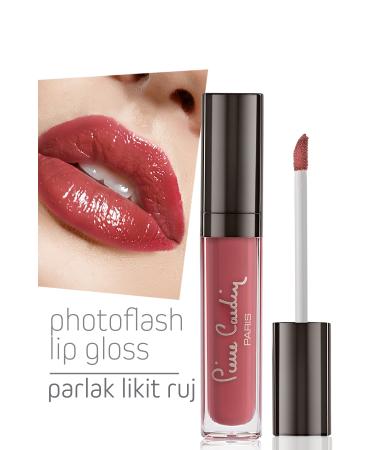 Pierre Cardin Photoflash Lipgloss Shiny Liquid Lipstick Misty Rose - Buy Online on GoSupps.com