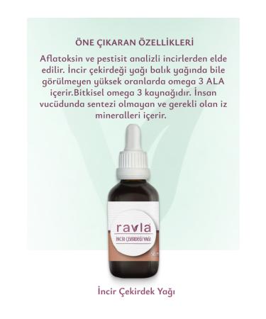 Ravla Fig Seed Oil (Pesticide Analysis) - 50ml - Buy Online on GoSupps.com