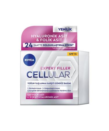 NIVEA Sculpting Cellular Expert Filler Intensive Anti-Aging Day Care Face Cream 50ml BLK WW26 - Buy Online on GoSupps.com
