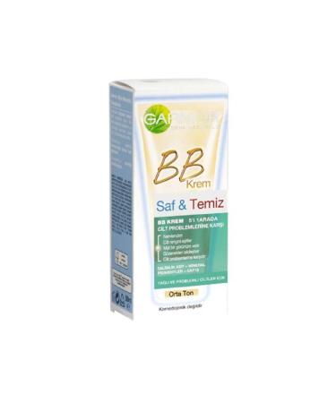 Garnier BB Cream Pure Clean Oily Skin Medium Tone 50 ml