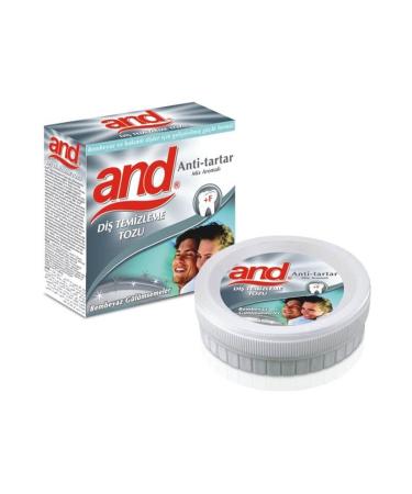 AND Teeth Polishing Powder Anti-tartar 40 gr