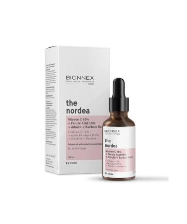 Bionnex The Nordea Vitamin C 15% Ferulic Acid 0.5% Arbutin Burdock Serum 30 ml