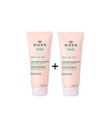 Nuxe Body Reve De The Revitalizing Shower Gel 200 ml - 2 Pieces