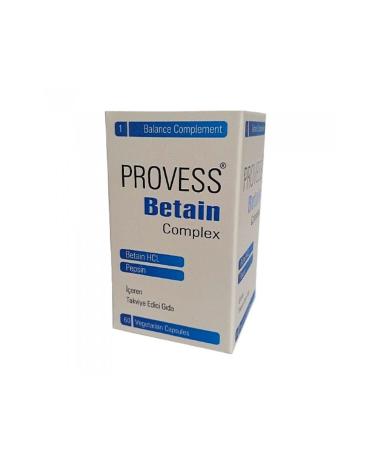 Provess Betaine 60 Capsules