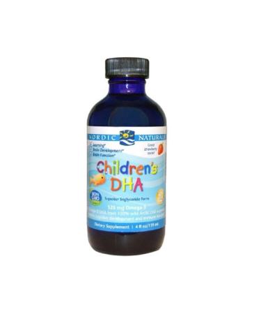 Nordic Naturals Children's Dha Strawberry Flavour 119 ml