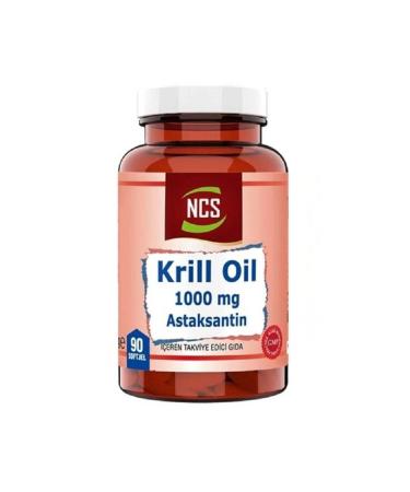 Ncs Krill Oil 1000 Mg Astaxanthin 90 Softgel
