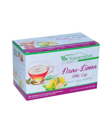 Astra Market Mint Lemon Herbal Tea 20 Filtering Bags - Buy Online on GoSupps.com
