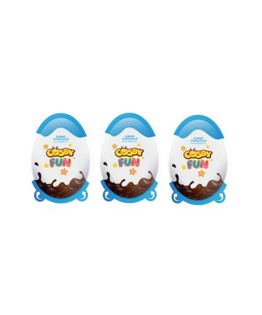 Cosby Kids Cosby Fun Surprise Egg 20 g (3 Pieces) Blue