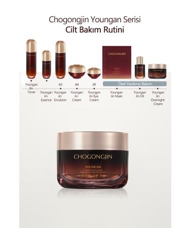 Missha Oriental Herbal Anti-Aging Night Care Cream CHOGONGJIN Youngan Jin Overnight Cream - Buy Online on GoSupps.com