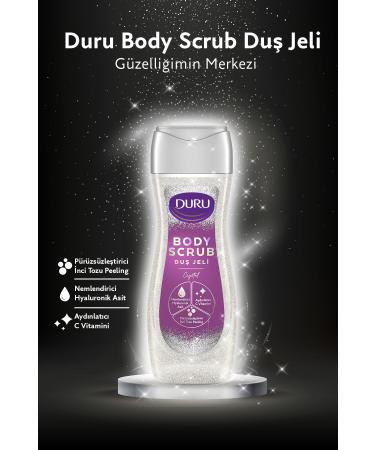 Duru Body Scrub Crystal Shower Gel 2x450 Ml - Buy Online on GoSupps.com